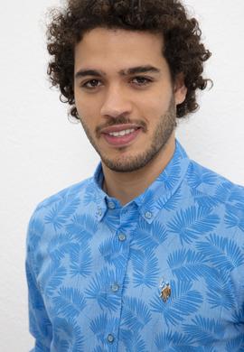 Erkek Mavi Gömlek - 50219354018