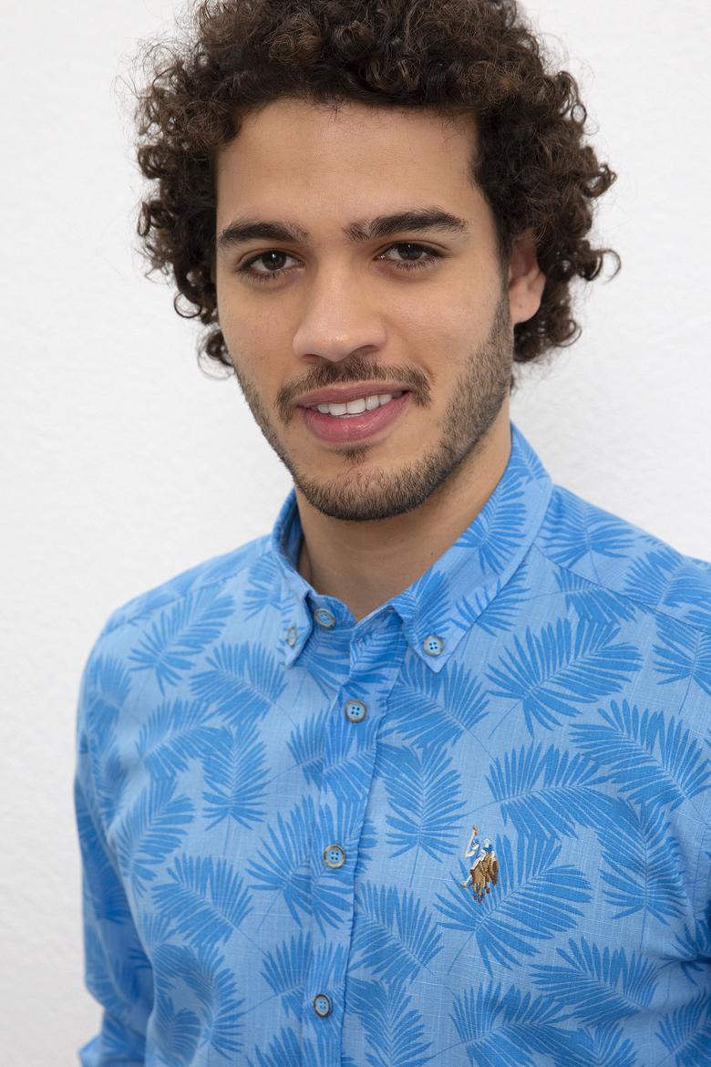 Erkek Mavi Gömlek - 50219354018