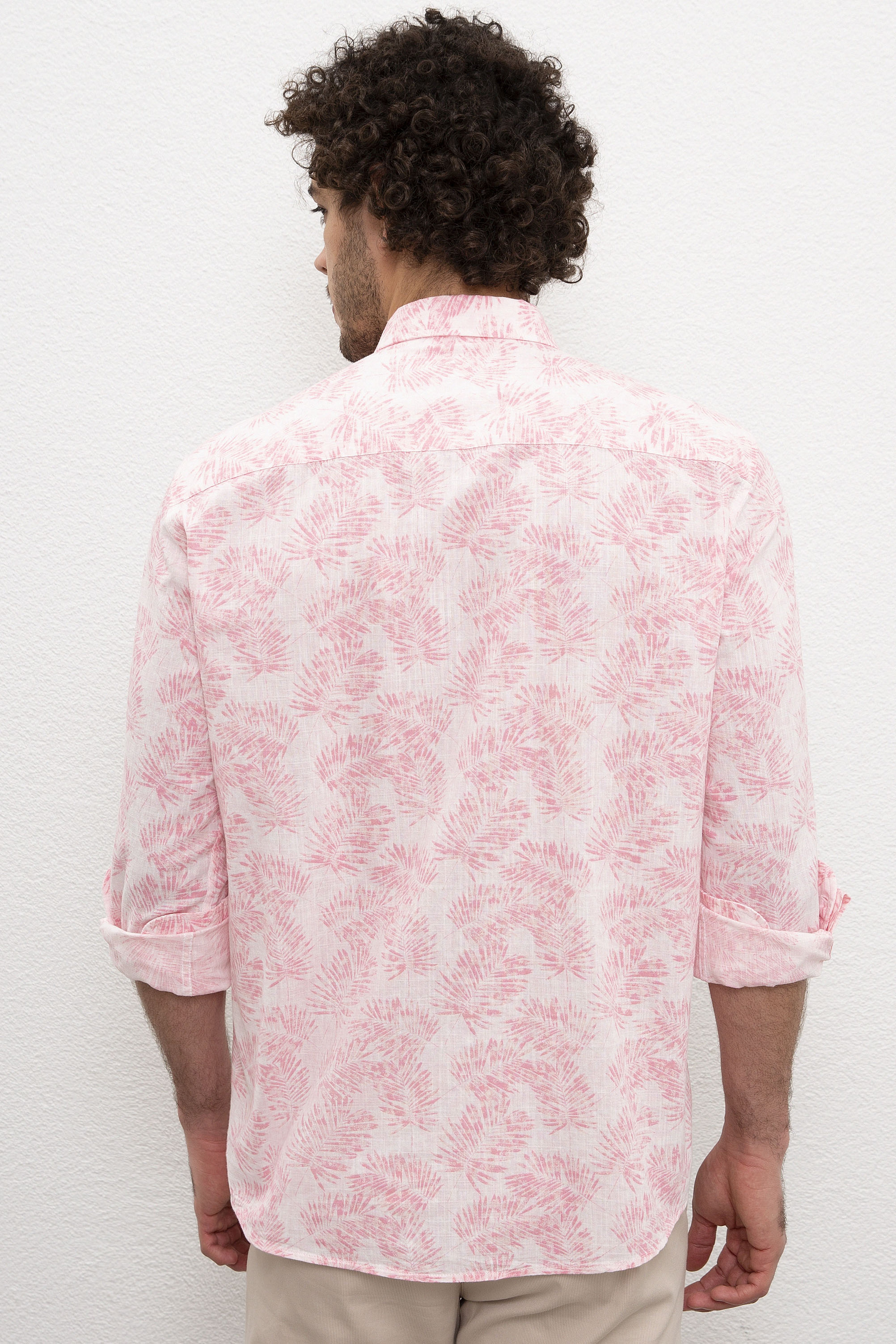 Erkek Pembe Gömlek - Image 3