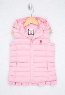 Kız Çocuk Pembe Dokuma Yelek - 50207028002