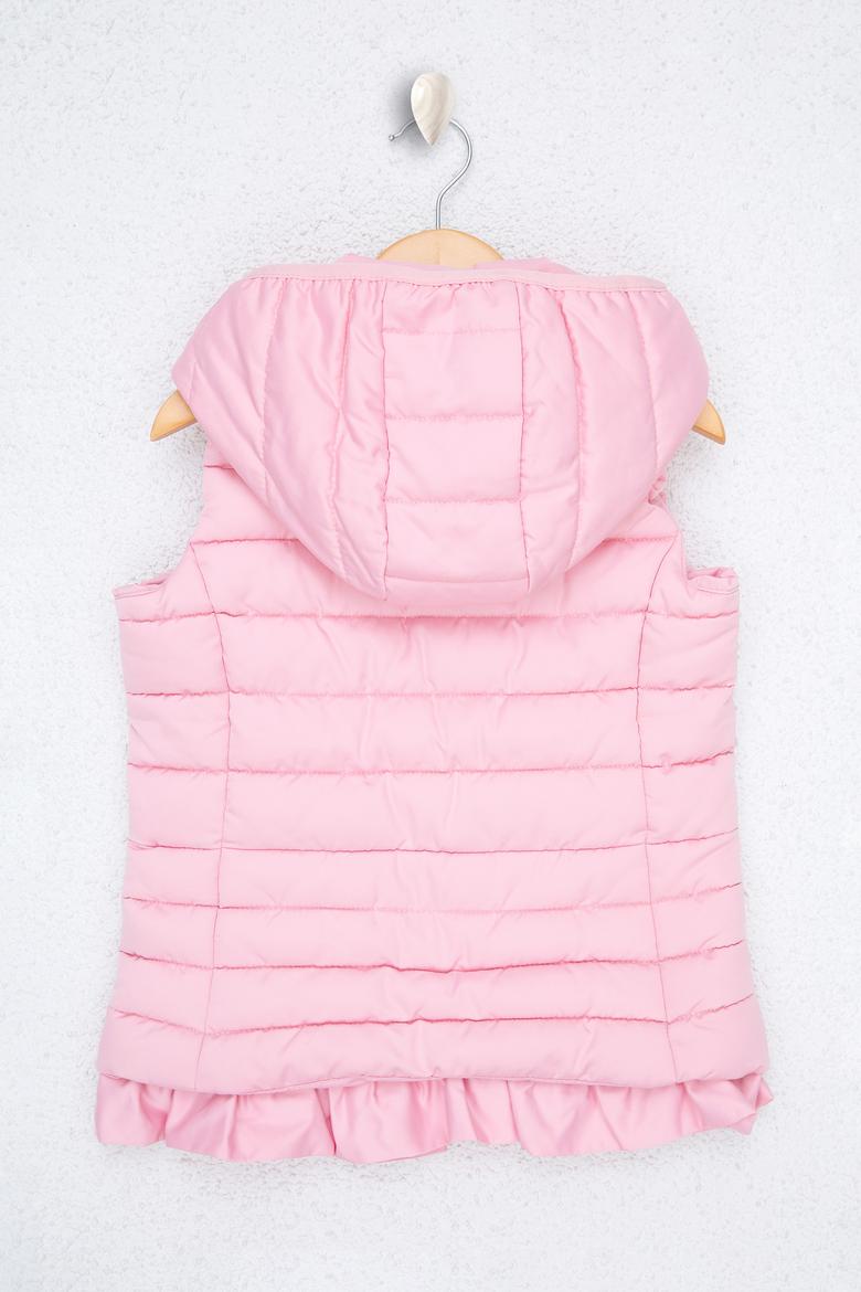 Kız Çocuk Pembe Dokuma Yelek - 50207028002