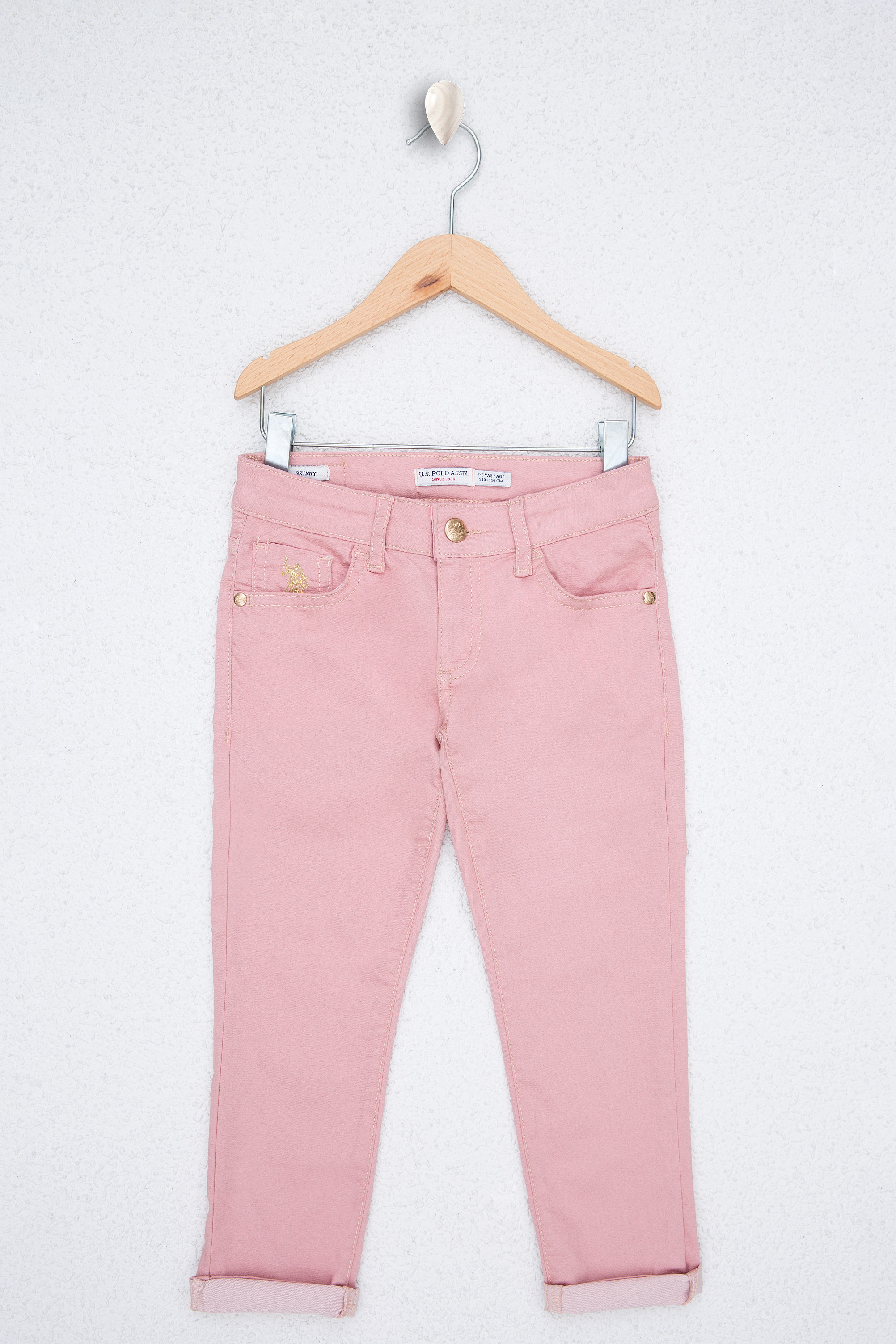 Kız Çocuk Pembe Spor Pantolon - Image 1