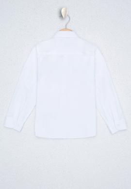 Erkek Çocuk Beyaz Gömlek Uzunkol - 50222556020