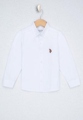 Erkek Çocuk Beyaz Gömlek Uzunkol - 50222556020