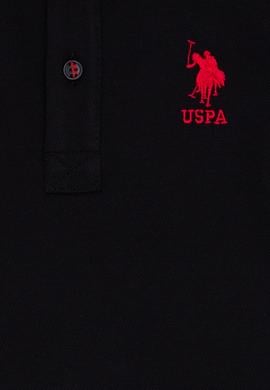 Erkek Çocuk Siyah Polo Yaka Tişört - 50222608076