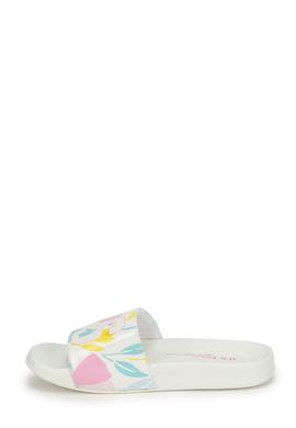 Kız Çocuk Beyaz Terlik - 50222288006