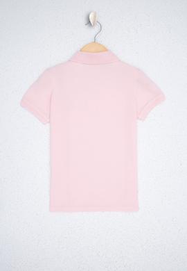 Erkek Çocuk Pembe Polo Yaka Tişört - 50222608232