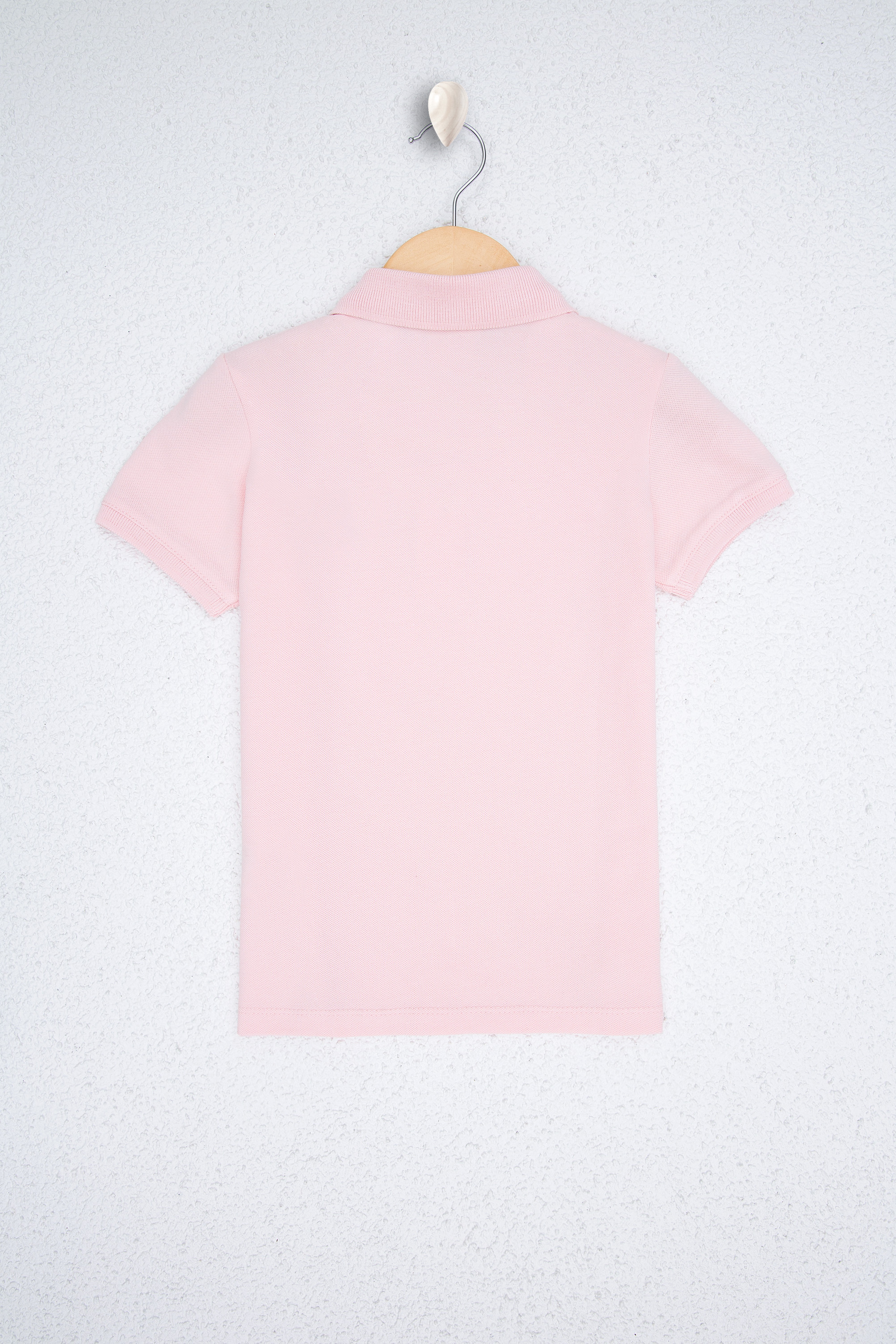 Erkek Çocuk Pembe Polo Yaka Tişört