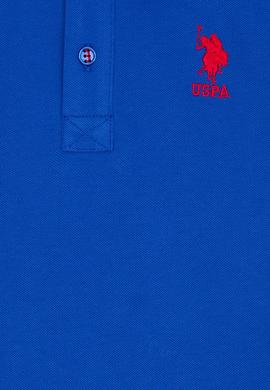 Erkek Çocuk Mavi Polo Yaka Tişört - 50222608316