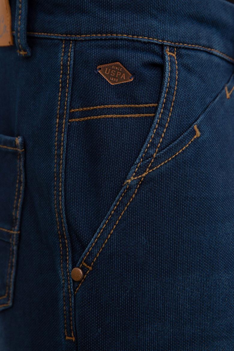 Erkek Mavi Denim Pantolon - 50199839003