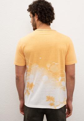 Erkek Sarı Tişört - 50220459011