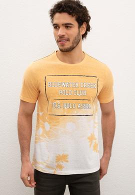 Erkek Sarı Tişört - 50220459011