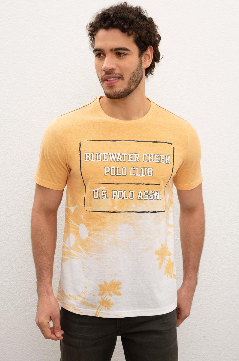 Erkek Sarı Tişört