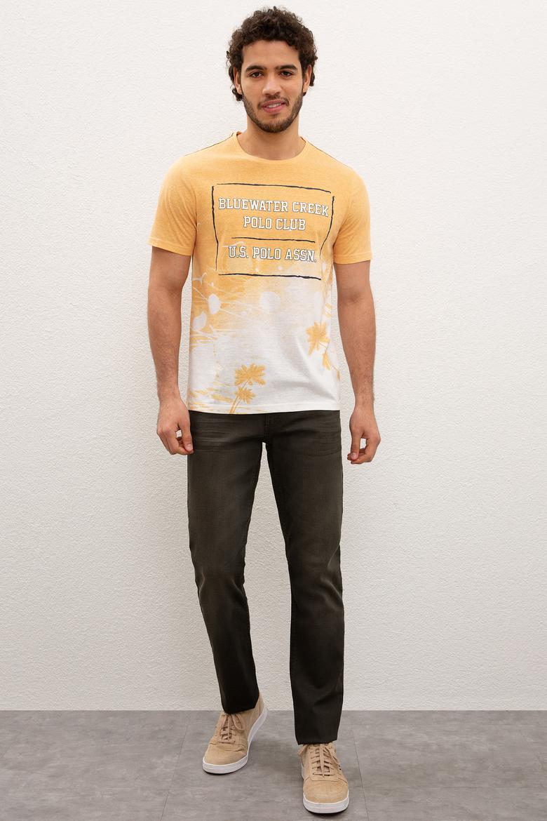 Erkek Sarı Tişört - 50220459011