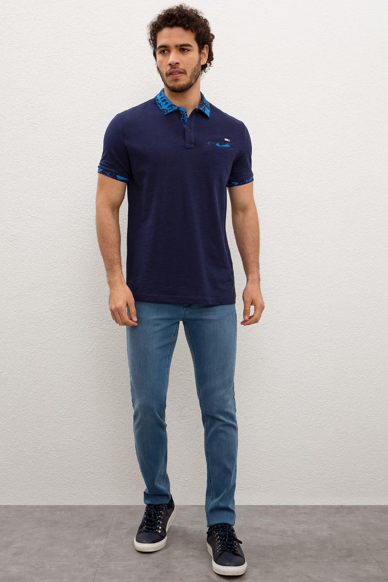 Erkek Lacivert Tişört - 50219177020