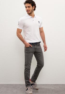 Erkek Gri Denim Pantolon - 50218993003
