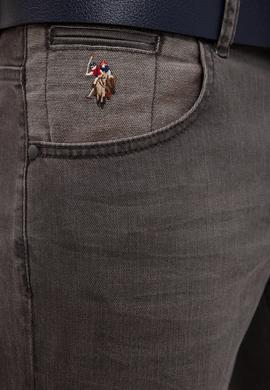 Erkek Gri Denim Pantolon - 50218993003