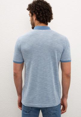 Erkek İndigo Tişört - 50218573011