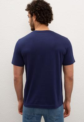 Erkek Lacivert T-shirt - 50200721028