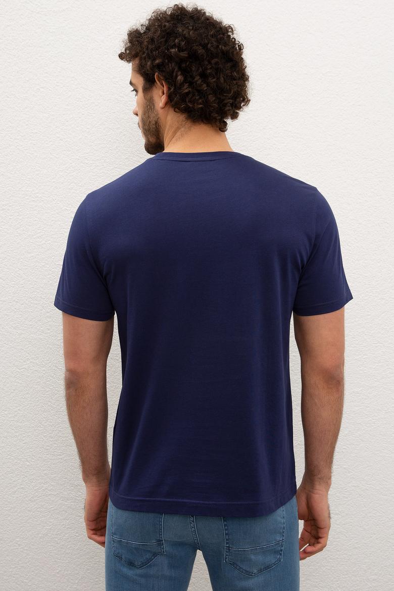 Erkek Lacivert T-shirt - 50200721028