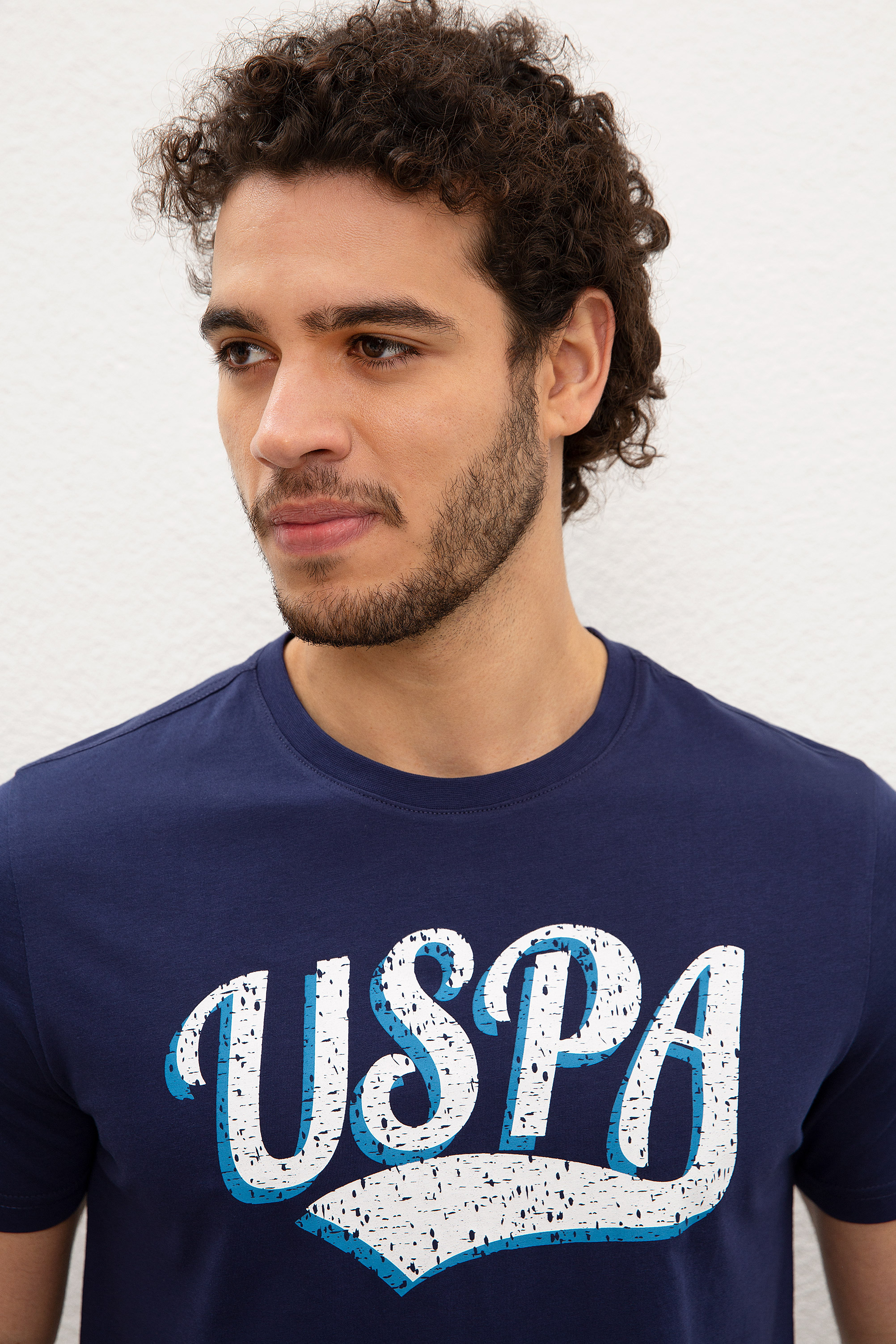 Erkek Lacivert T-shirt
