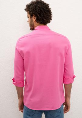 Erkek Pembe Gömlek Uzunkol - 50202297009