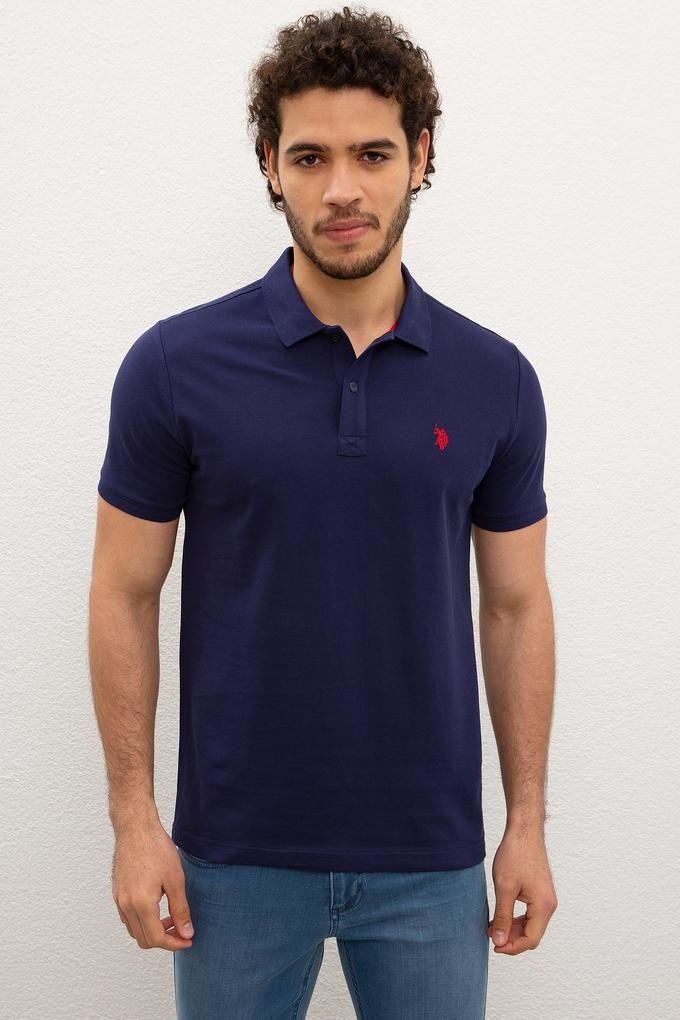 Erkek Lacivert Basic Tişört