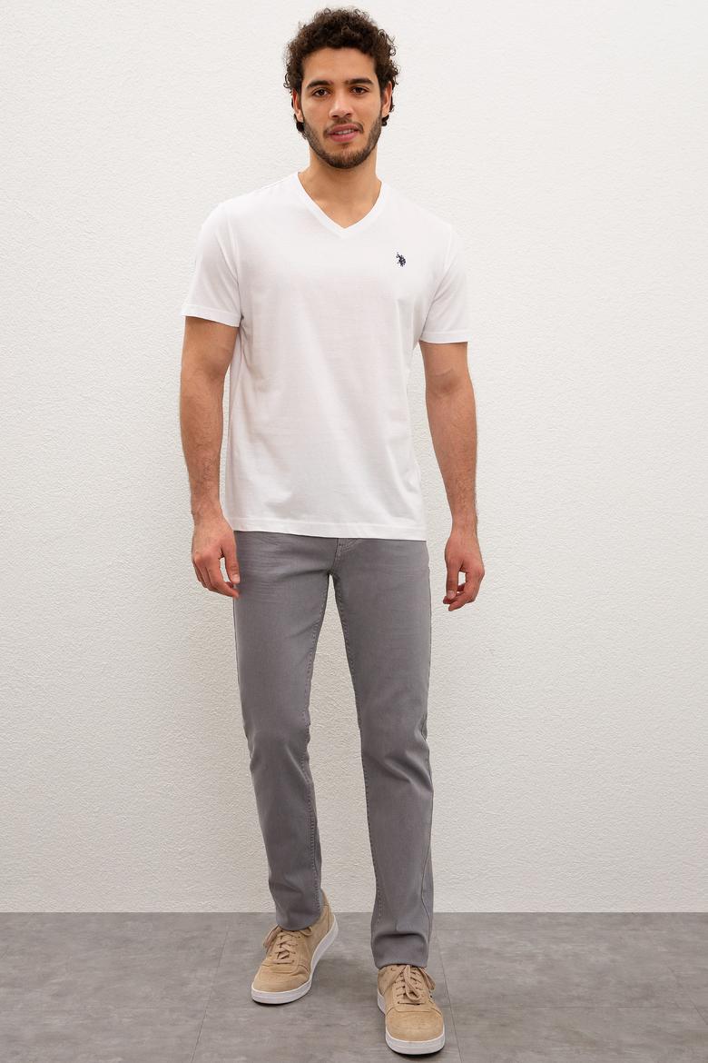 Erkek Beyaz Basic Tişört - 50222610010