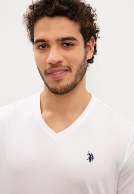 Erkek Beyaz Basic Tişört - 50222610010