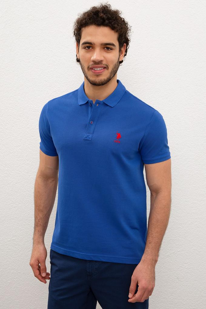 Erkek Saks Basic Tişört