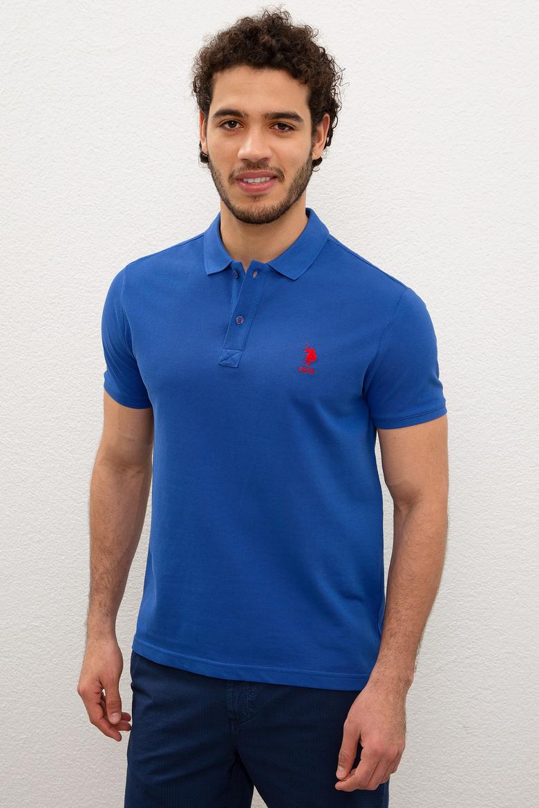 Erkek Saks Basic Tişört