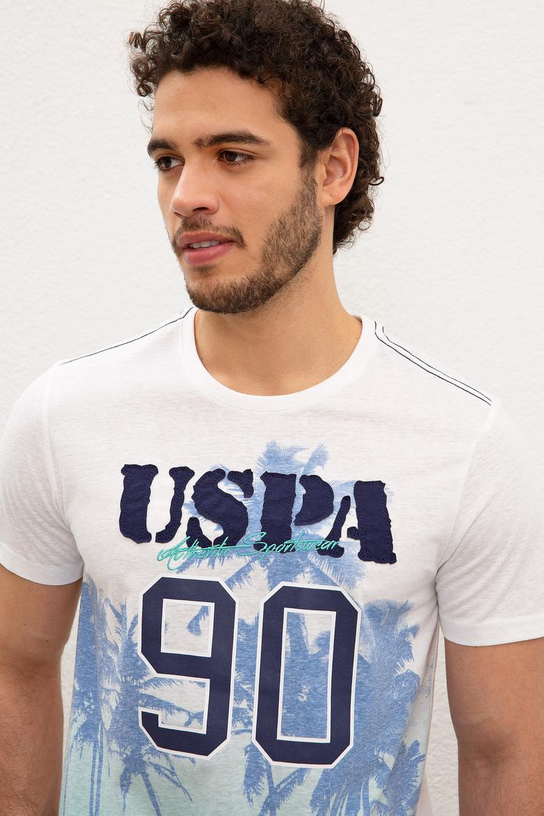 Erkek Kobalt Mavi Tişört - 50220551020