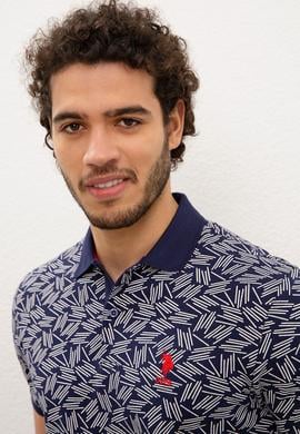 Erkek Lacivert Tişört - 50217811026