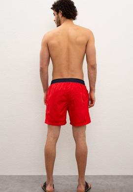 Erkek Kırmızı Deniz Şortu - 50218237010