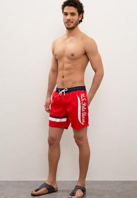 Erkek Kırmızı Deniz Şortu - 50218237010