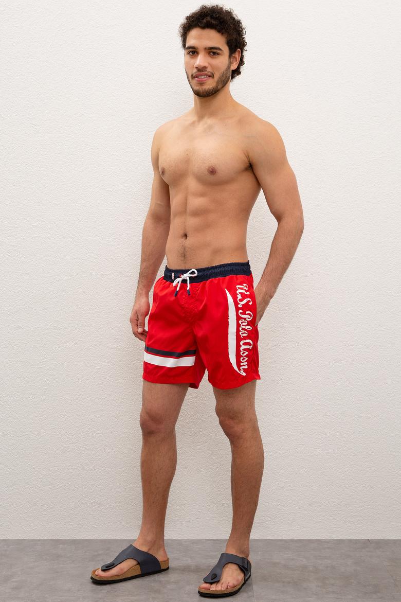 Erkek Kırmızı Deniz Şortu - 50218237010