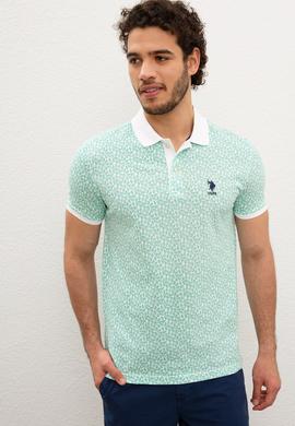Erkek Mint Yeşili Polo Yaka T-Shirt - 50199922035