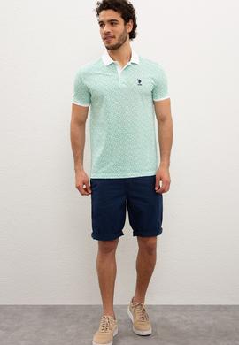 Erkek Mint Yeşili Polo Yaka T-Shirt - 50199922035