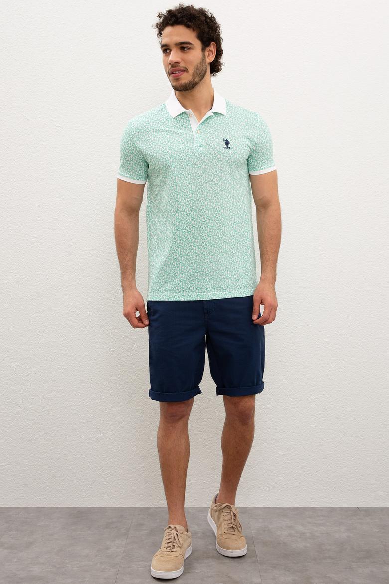 Erkek Mint Yeşili Polo Yaka T-Shirt - 50199922035