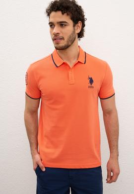 Erkek Somon Polo Yaka T-Shirt Basic - 50199990084