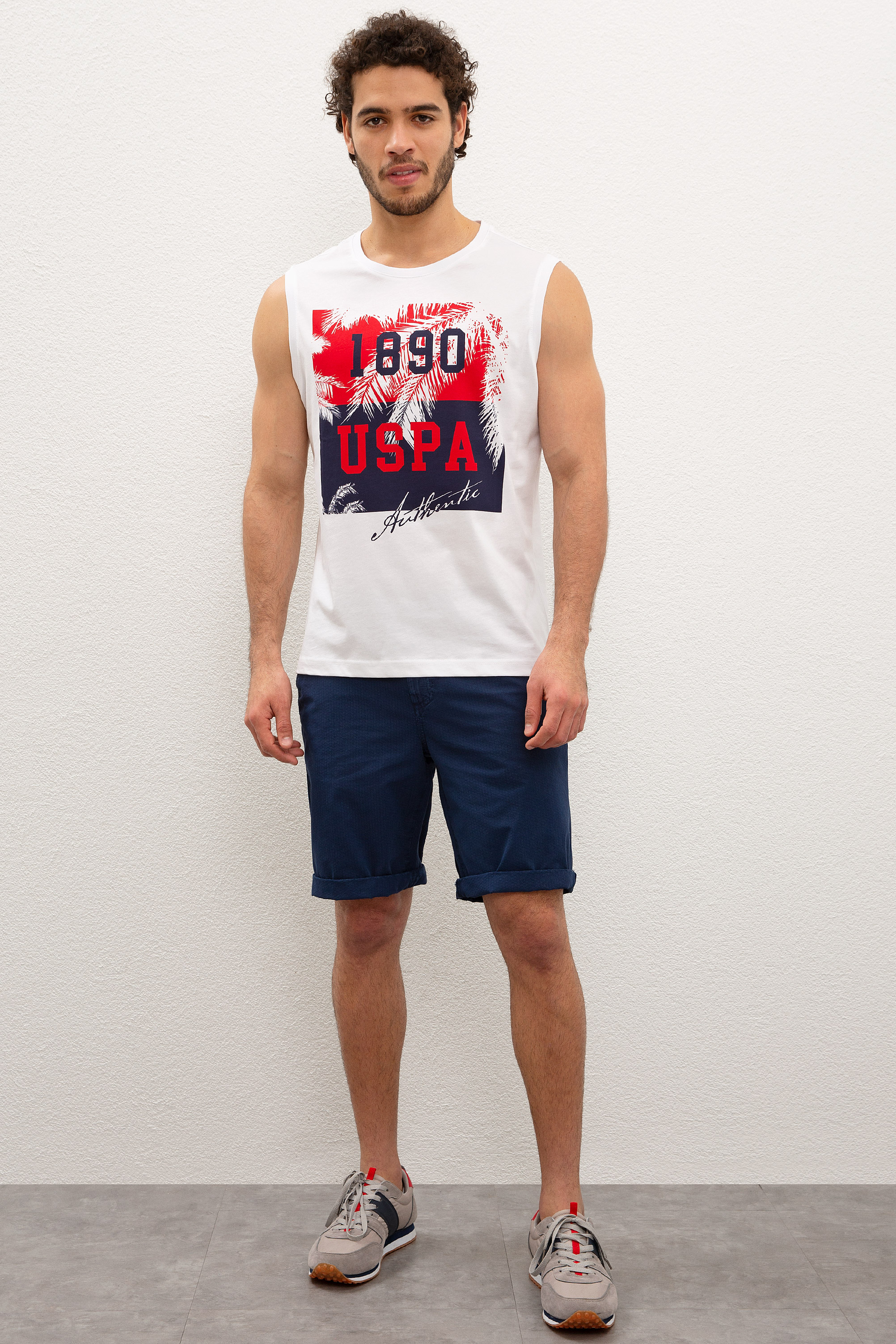 Erkek Beyaz T-shirt