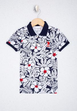 Erkek Çocuk Lacivert Polo Yaka Tişört - 50220376024