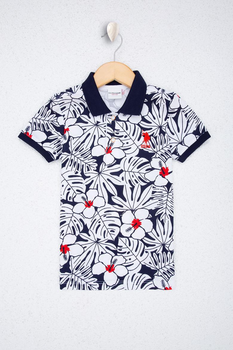 Erkek Çocuk Lacivert Polo Yaka Tişört