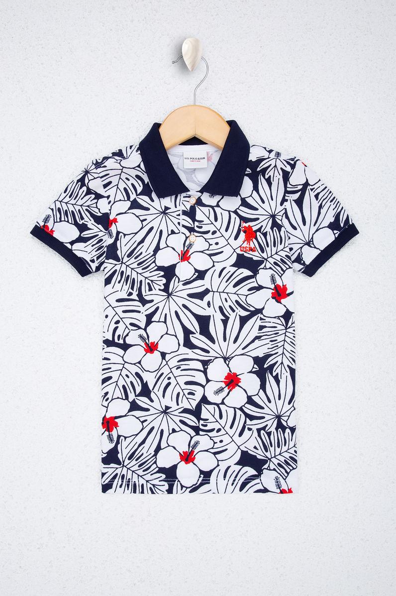 Erkek Çocuk Lacivert Polo Yaka Tişört