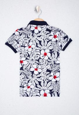 Erkek Çocuk Lacivert Polo Yaka Tişört - 50220376024