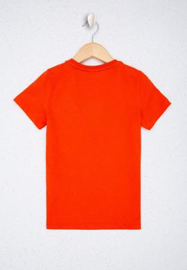 Erkek Çocuk Kırmızı Bisiklet Yaka Tişört - 50218039027