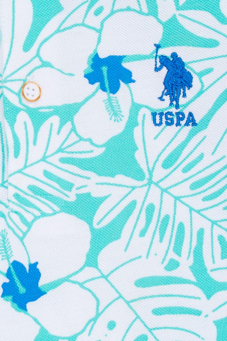 Erkek Çocuk Yeşil Polo Yaka Tişört - 50220376012