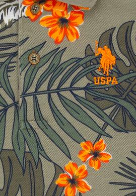 Erkek Çocuk Yeşil Polo Yaka Tişört - 50220380013