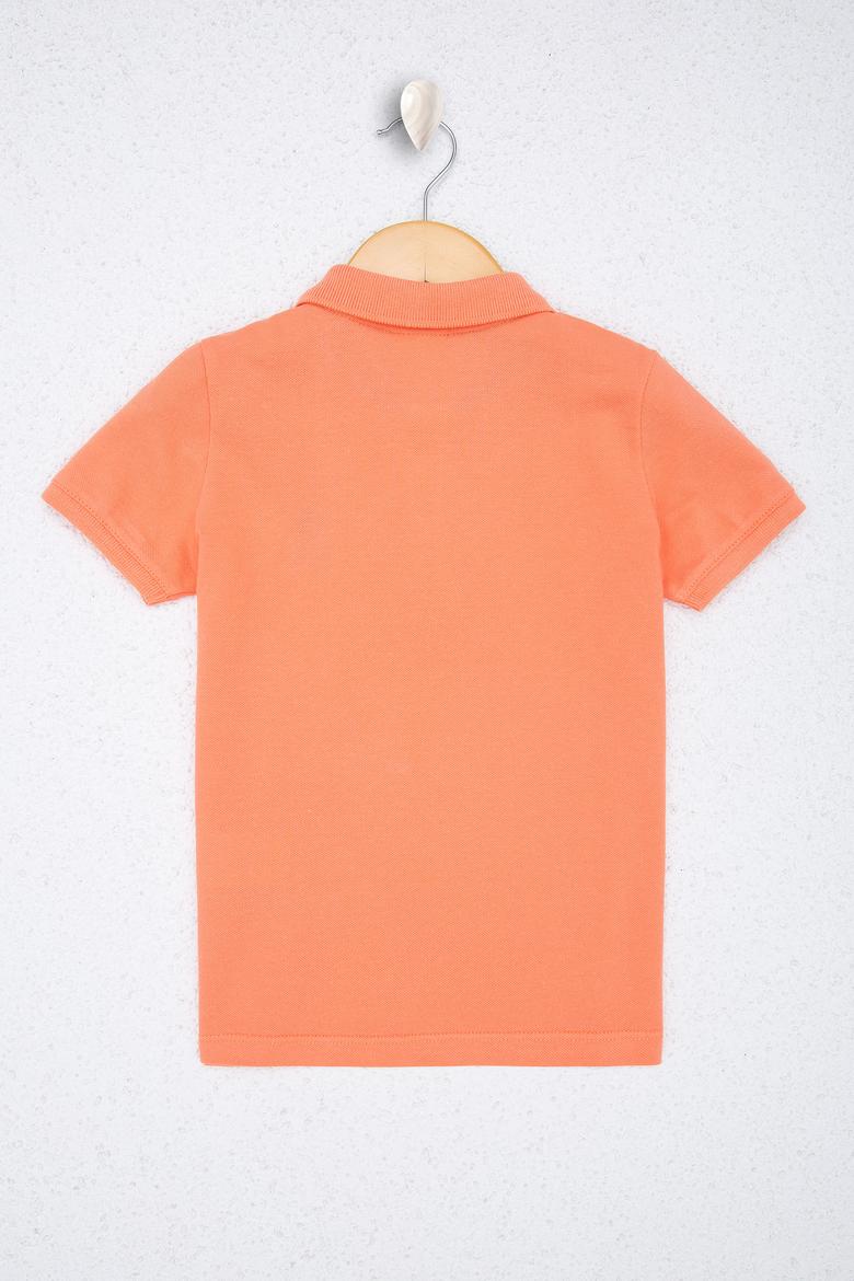 Erkek Çocuk Somon Polo Yaka Tişört - 50222608079