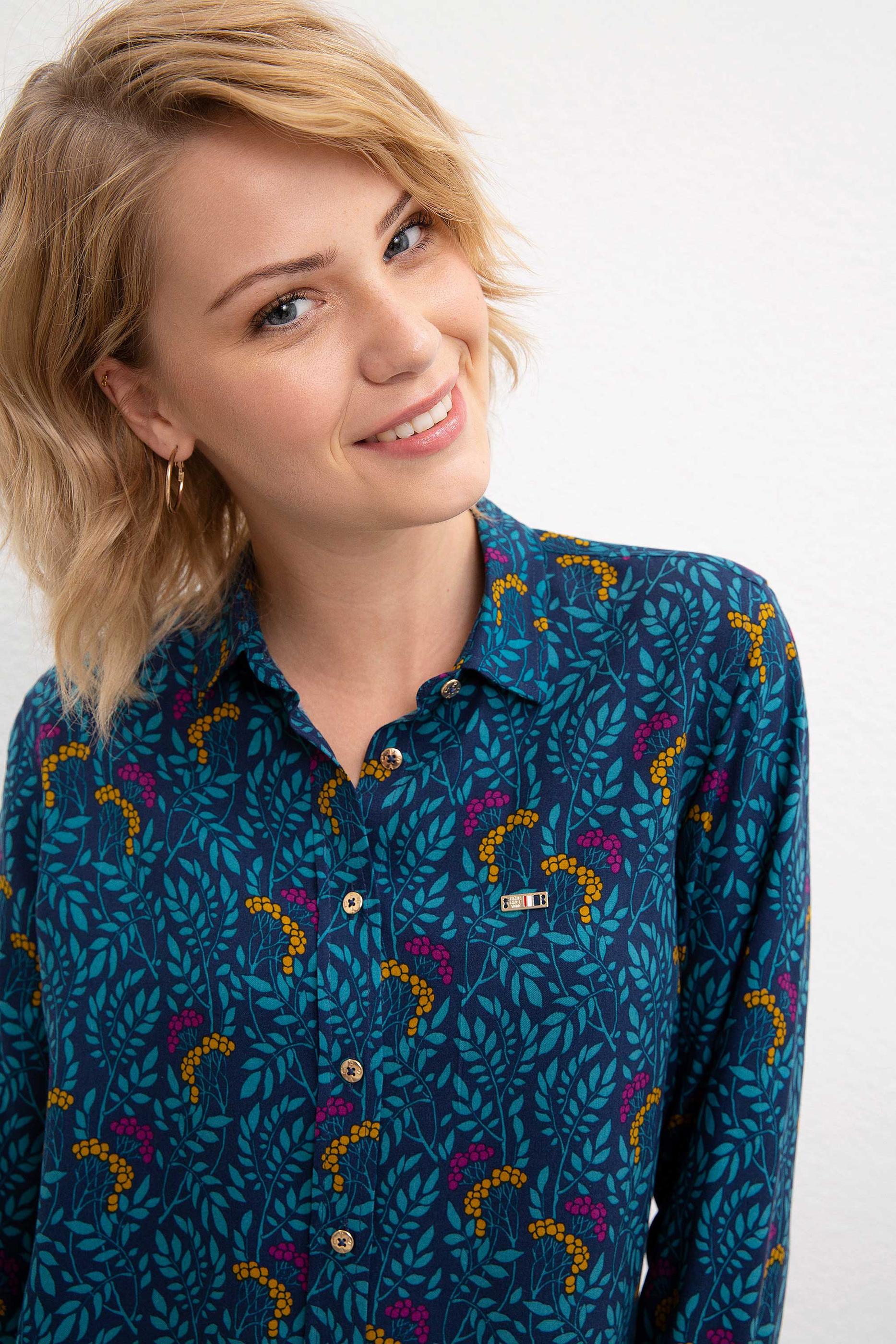 Kadın Yeşil Gömlek